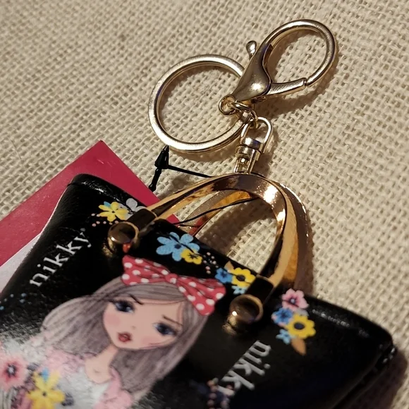 Nikky by Nicole Lee Keyring or Bag Charm - Picture 3 of 3